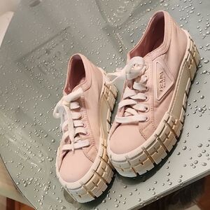 Prada Women's Blush Pink Sneakers